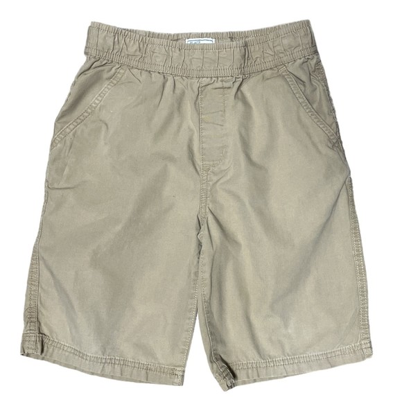 The Children's Place Boys Khaki Brown Shorts Size 8 Casual Uniform Bottoms - Picture 1 of 3